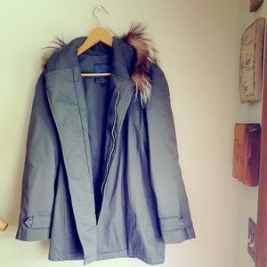 NWOT Nino Cerruti Sport Grey Winter Coat